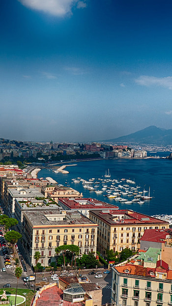 Naples cityscape, Architectural beauty, Italian charm, Napoli skyline HD phone wallpaper