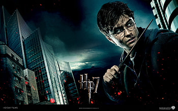 Deathly Hallows - Harry, harry potter, wizard, deathly hallows, rowling HD wallpaper