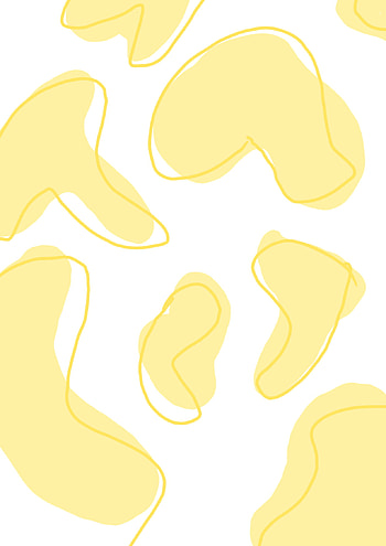 Yellow cow, cow_print HD phone wallpaper