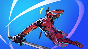 Deadpool Vibrance In The Shadows, deadpool, superheroes, artwork, art, digital-art, pixiv HD wallpaper