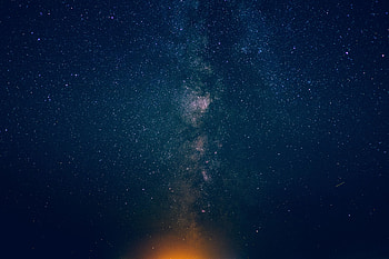Night, sky, stars, milky way HD wallpaper