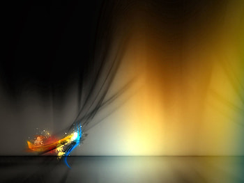 Abstract, Shine, Light, Lines, Form, Immersion HD wallpaper