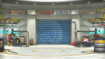 Mario Kart gaming, Zoom background, Mario Kart 2, Virtual HD wallpaper