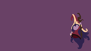 Lulu Minimalistic, League of Legends, Whimsical art, Fantasy world HD wallpaper