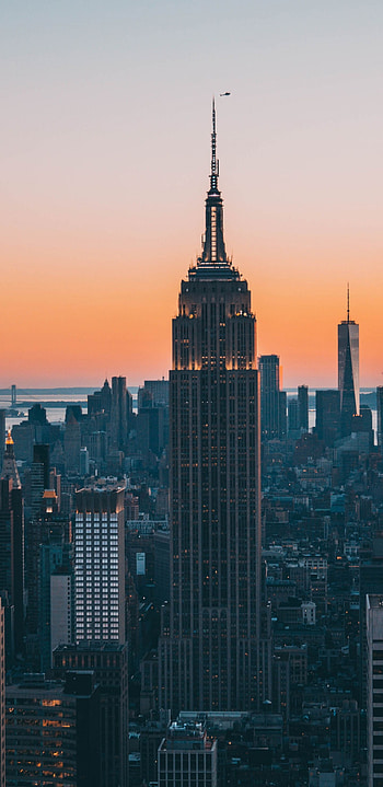 Empire State Building, Top backgrounds, Architectural wonder, Landmark HD phone wallpaper