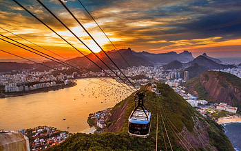 Rio de Janeiro, Travels, , Brazil flag HD wallpaper