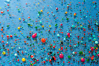 Abstract, Drops, Multicolored, Motley, Spray, Paint HD wallpaper