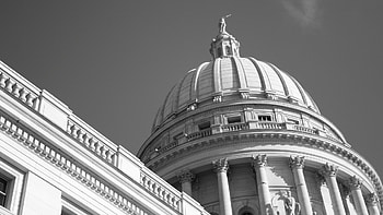 Wisconsin Travels, State Capitol , background HD wallpaper