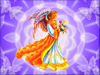 Angel, wings, butterfly, fantasy HD wallpaper