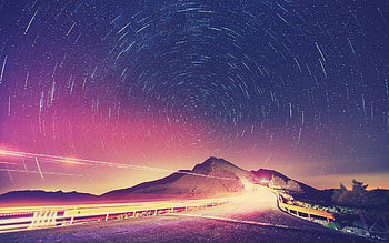 Top Night Sky Mountains Stars for Pinterest HD wallpaper