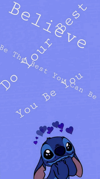 Cute Stitch, aesthetic, sky, electric blue, inspiration HD phone wallpaper