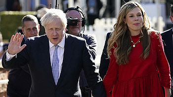 Boris Johnson, Infant daughter with corona, Family health concerns, Sensational headline HD wallpaper