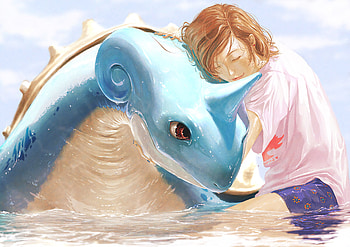 Lapras, Pokmon , Aquatic beauty, Fantasy creature HD wallpaper