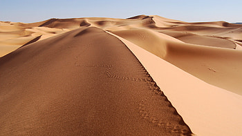 Landscape, Sand, Desert HD wallpaper