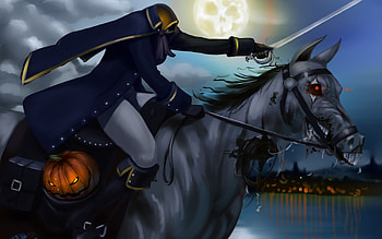Headless Horseman, collection, Spooky ry HD wallpaper