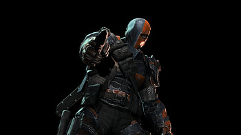 batman: arkham origins batman: arkham chronicles deathstroke defstrouk slade wilson slade wilson mask weapon HD wallpaper