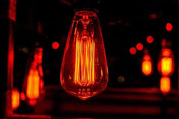 Dark, Shine, Light, Light Bulb, Incandescent Lamp HD wallpaper