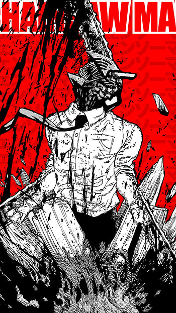Chainsaw Man, manga, anime HD phone wallpaper