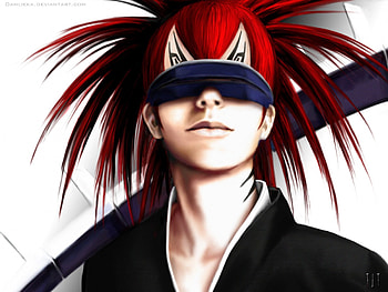 Realistic Abarai Renji, bleach, nice HD wallpaper