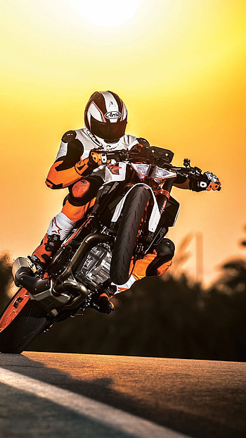 Ktm, BIKE STUNT MAN, bike, stunt man, duke HD phone wallpaper