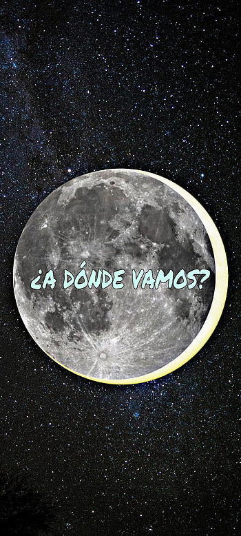 Nosotros en la luna li, libro, Morat HD phone wallpaper
