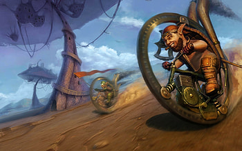 Dwarf, Racing dwarfs, Fantasy , 22715 HD wallpaper