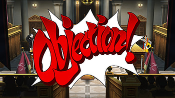 Apollo Justice Ace Attorney - Objection Courtroom Scene, video game, Apollo Justice Ace Attorney Trilogy HD wallpaper
