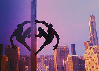 PS4 video game, spider-man, reflections on window, 2022 HD wallpaper