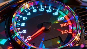 Neon Speedometer —, Speedometer, Gauge, Dashboard HD wallpaper