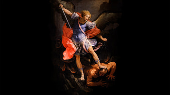 st. michael the archangel ... HD wallpaper