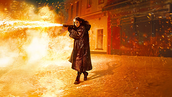 Ballerina 2025: Flame Ballet —, Ballerina (2025) HD wallpaper