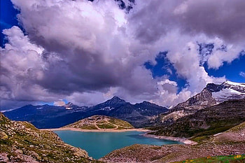 Beautiful Lake, , cool, beautiful, mountains, lake HD wallpaper