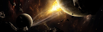 Landscape, Planets, Universe HD wallpaper