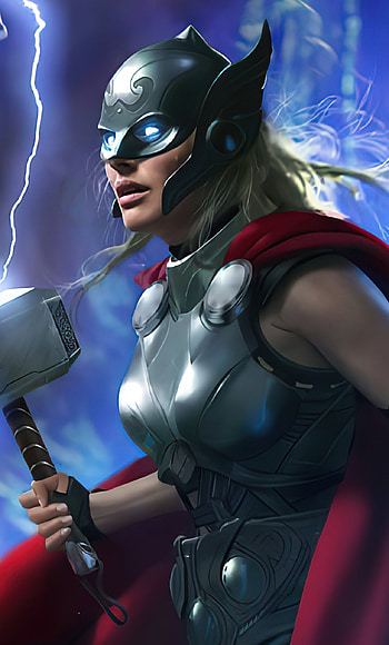 Female Mighty Thor, Thor and Jane Foster, , Ryan Anderson HD phone wallpaper