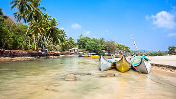 Baga Beach, India HD wallpaper