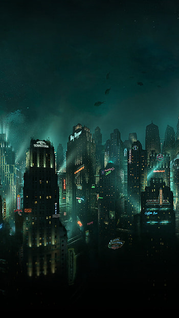 BioShock, Video game aesthetics, Artistic designs, Immersive experience HD phone wallpaper