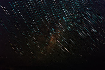 Starry sky, stars, night HD wallpaper