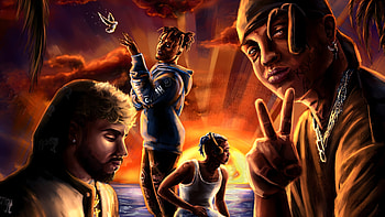 X Family 2, XXXTentacion, Juice Wrld HD wallpaper