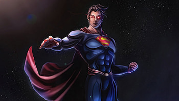 Superman Man Of Steel Comic Art, superman, man-of-steel, superheroes, artist, artwork, digital-art, artstation HD wallpaper
