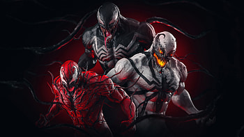 Venom-Carnage-Anti-Venom, Anti, Carnage, Marvel, Venom HD wallpaper