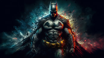 Batman Reborn The Warrior, batman, superheroes, artwork, digital-art, ai, deviantart HD wallpaper