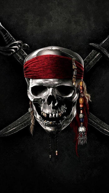 Pirates of the Caribbean, Skull ry, Sony Xperia HD phone wallpaper