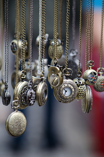 Chains, Miscellanea, Miscellaneous, Antique, Pocket Watch, Antiques, Brass HD phone wallpaper
