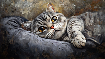 Charming Scottish Fold Cat, Animal, cat, Scottish Fold HD wallpaper
