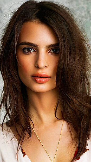 Emily Ratajkowski, Celebrity status, Beautiful visuals, Popular figure HD phone wallpaper
