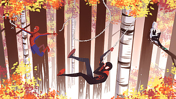 Thwip And Release Spider Verse, spiderman-into-the-spider-verse, spiderman, movies, superheroes, artwork, artist, digital-art, deviantart HD wallpaper