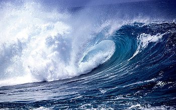 Ocean waves' rhythm, bliss, Nature's soothing sanctuary, Pixelstalk. net marvel HD wallpaper
