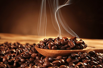 Coffee beans, Bean storage, Freshly roasted, Rich aroma HD wallpaper