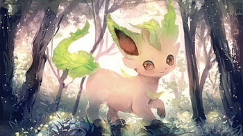 Leafeon (Anime), Follow me, Pokemon Zelda characters, Leafeon HD wallpaper