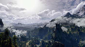Kaer Morhen, Thewitcher3, Thewitcher, Witcher3, Witcher HD wallpaper